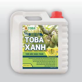 Phân bón lá Hữu cơ TOBA XANH CAN 5 LÍT