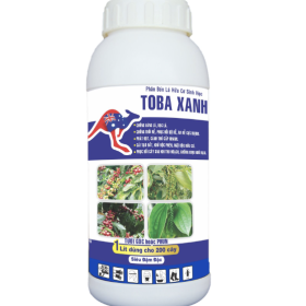 Phân bón lá Hữu cơ TOBA XANH Chai 1 LÍT
