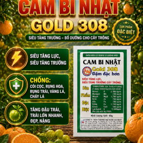 Phân bón lá CAM BI NHẬT GOLD 308 Gói 40g (NGN) 
