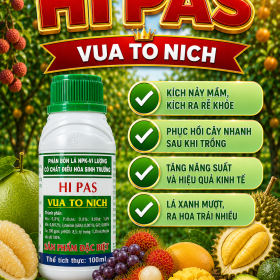 Phân bón lá NPK HI PAS - Vua To Nich (NCP) Chai 100ml