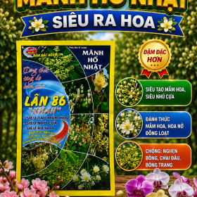 Phân Bón Vi Lượng MÃNH HỔ NHẬT - Siêu Ra Hoa LÂN 86