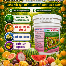 Phân bón NANO HUMAT NHẬT Xô 20 lít (NGN)