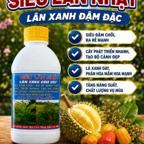 Phân bón Siêu lân Nhật Lân xanh cho cây Sầu riêng - Điều (NGN)