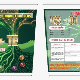 PHÂN BÓN VS-01 NPK 31-11-11+TE Hiệu SUPER GREEN 