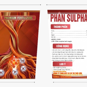 PHÂN SULPHAT KALI MAGIE (PIV K-MG) Hiệu SUPER RED