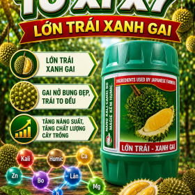 Phân bón TO XI X7 Lớn trái xanh gai Sầu riêng (NGN)