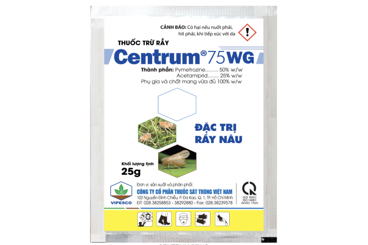 Thuốc trừ rầy Centrum 75WG