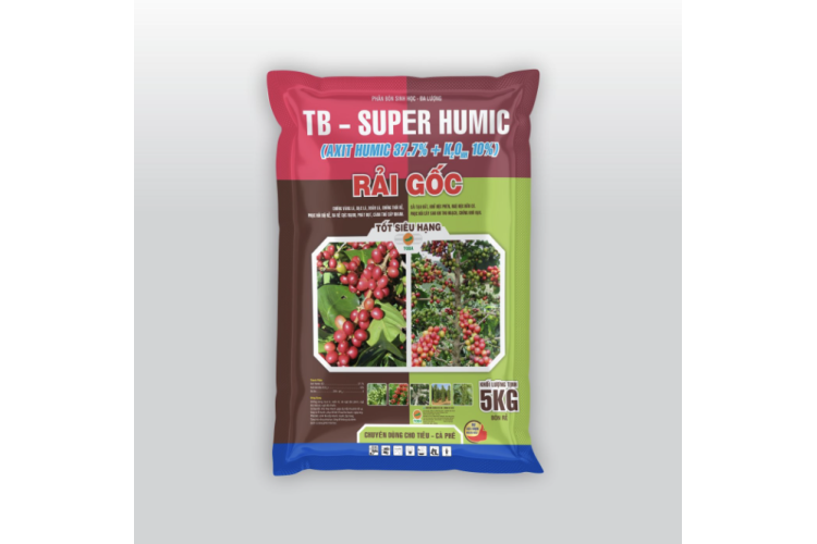 Phân bón sinh học TB SUPER HUMIC - Túi 5KG