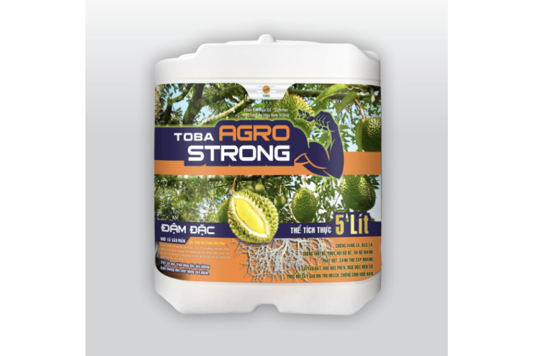 Phân bón TOBA AGROSTRONG SẦU RIÊNG 5 LÍT