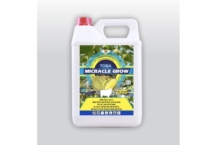 Phân Bón TOBA MICRACLE GROW Sầu Riêng 5 LÍT
