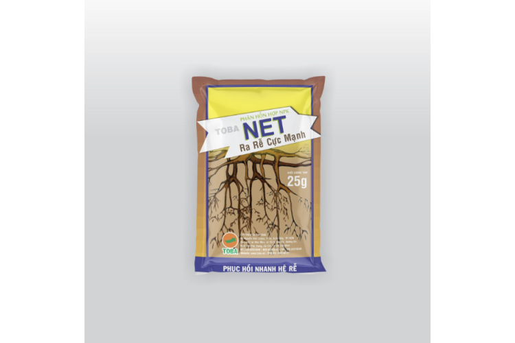 PHÂN HỖN HỢP NPK TOBA NET Gói 25G