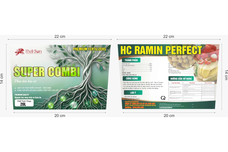 PHÂN BÓN HC RAMIN PERFECT Hiệu SUPER COMBI