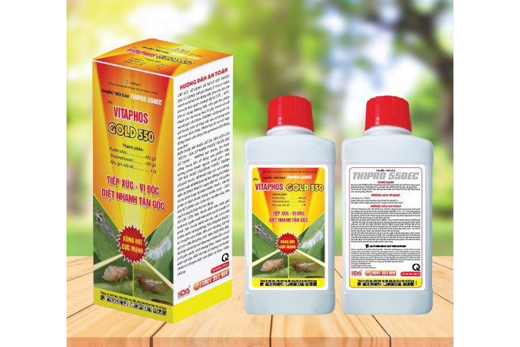 THUỐC TRỪ SÂU THIPRO 550EC Hiệu VITAPHOS GOLD 550