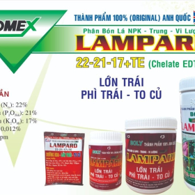 LAMPARD NPK TRUNG-VI LƯỢNG 22-21-17+TE (CHELATE EDTA) BOLY