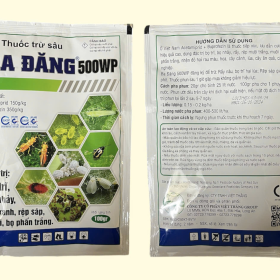 THUỐC TRỪ SÂU BA ĐĂNG 500WP 100G 