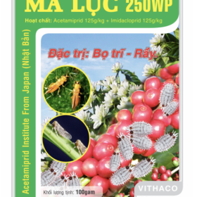 THUỐC TRỪ SÂU MÃ LỤC 250WP 100G