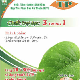 TRỢ LỰC 3 TRONG 1 - TĂNG HẤP THỤ PHÂN BÓN VÀ THUỐC BVTV