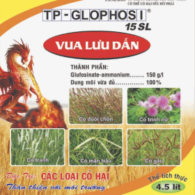 THUỐC TRỪ CỎ TP-GLOPHOSI® 15 SL