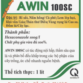 THUỐC TRỪ BỆNH AWIN 100SC 1 LÍT