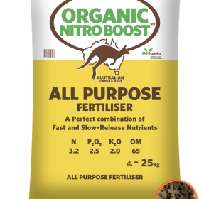 PHÂN HỮU CƠ ORGANIC NITRO BOOST - BAO 25KG
