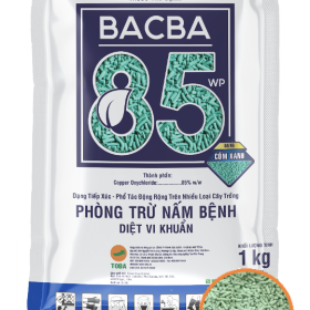 THUỐC TRỪ BỆNH BACBA 85WP - GÓI 1 KG