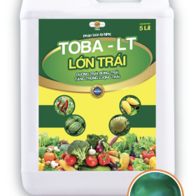 PHÂN BÓN LÁ TOBA LT LỚN TRÁI - CAN 5 LÍT