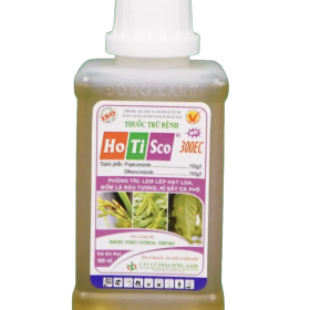 THUỐC TRỪ BỆNH HOTISCO® 300EC - Phòng trị lem lép hạt lúa, rỉ sắt cà phê, đốm lá đậu tương
