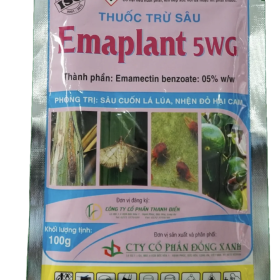 THUỐC TRỪ SÂU EMAPLANT 5WG - Phòng trị sâu cuốn lá lúa, nhện đỏ hại cam