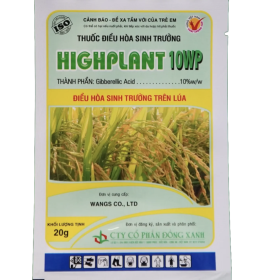 THUỐC ĐIỀU HÒA SINH TRƯỞNG HIGHPLANT 10WP - dành cho cây lúa