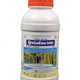 THUỐC TRỪ SÂU QUIAFOS 25EC - phòng trị nhện gié, sâu đục bẹ, sâu cuốn lá...