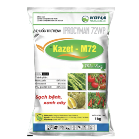 THUỐC TRỪ BỆNH KAZET–M72 (IPROCYMAN 72WP) - KONA