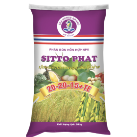 PHÂN BÓN NPK SITTO PHAT 20-20-15+TE 50KG