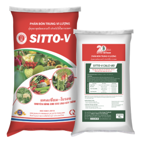 PHÂN BÓN TRUNG VI LƯỢNG SITTO-V CALCI-BO (BAO 10KG)