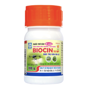 THUỐC TRỪ SÂU VI SINH BIOCIN 16WP
