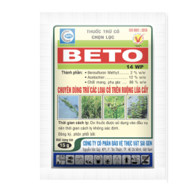 THUỐC TRỪ CỎ CHỌN LỌC BETO 14WP