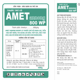 THUỐC TRỪ CỎ AMET annong 800WP 