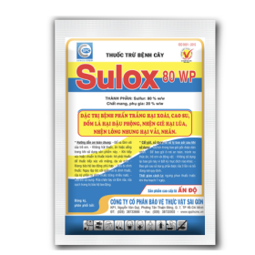THUỐC TRỪ BỆNH SULOX 80WP