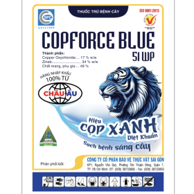 THUỐC TRỪ BỆNH COPFORCE BLUE 51WP HIỆU CỌP XANH