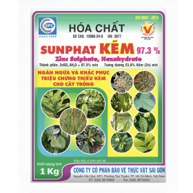 HÓA CHẤT SUNPHAT KẼM 97.3%