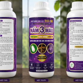 CHẾ PHẨM SINH HỌC BIO-HK TRICHODERMA BACILLUS - NẤM 3 MÀU