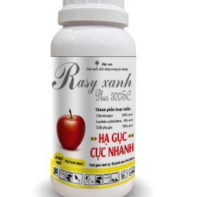 CHẾ PHẨM DIỆT CÔN TRÙNG RASY XANH PLUS 300SC 