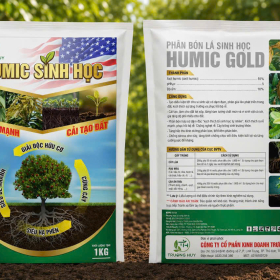 PHÂN BÓN LÁ HUMIC GOLD - HUMIC SINH HỌC