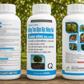 PHÂN BÓN VI LƯỢNG ĐỒNG TÍM ĐẬM ĐẶC NÔNG VUI - NANO ĐỒNG RỬA VƯỜN