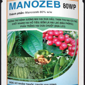 THUỐC TRỪ BỆNH MANOZEB 80WP
