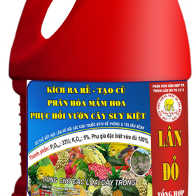 PHÂN BÓN PK TMVN-LÂN ĐỎ PK 33-5 - LÂN ĐỎ TỔNG HỢP (Trâu Vàng)