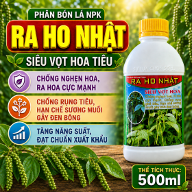 Phân bón lá NPK RA HO NHẬT - Siêu Vọt Hoa Tiêu (NCP)