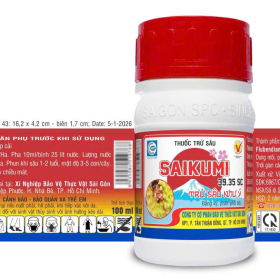 THUỐC TRỪ SÂU SAIKUMI 39.35SC - Chai 100ml