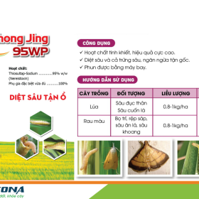 THUỐC TRỪ SÂU SHA CHONG JING 95WP KONA