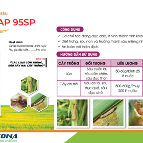 THUỐC TRỪ SÂU  JIATAP 95SP KONA