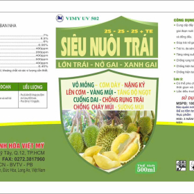 VIMY UV 502 SIÊU NUÔI TRÁI 25 - 25 - 25 + TE 500ml